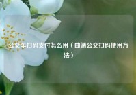 公交车扫码支付怎么用（曲靖公交扫码使用方法）